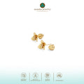 Anting Stud Mini Perak 925 Koleksi Bougenville