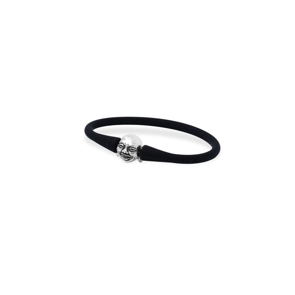Gelang Perak 925 Koleksi Rubber Bead Buddha