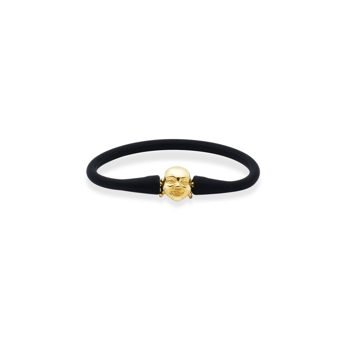 Gelang Perak 925 Koleksi Rubber Bead Buddha