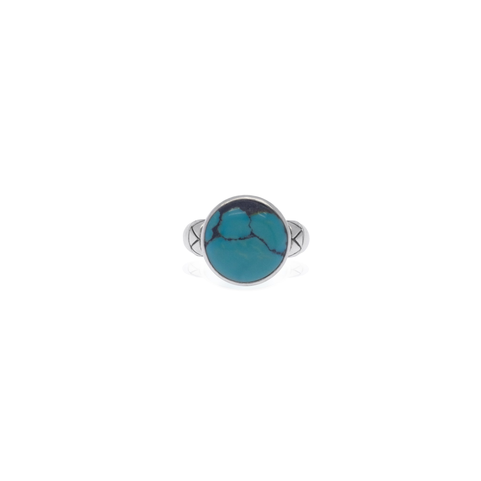 Cincin Statement Permata Turquoise Ring Koleksi Batur