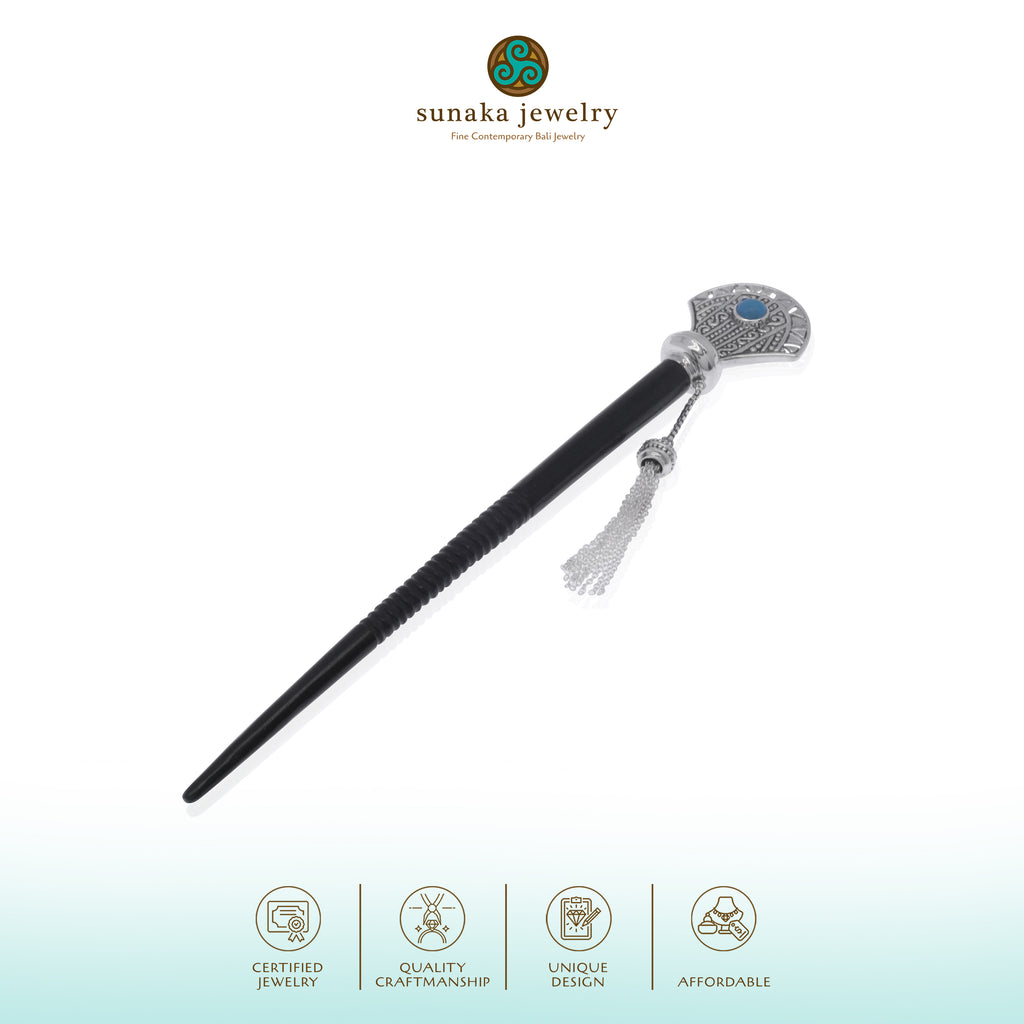 Bohemian Sterling Silver 925 Nose Pin