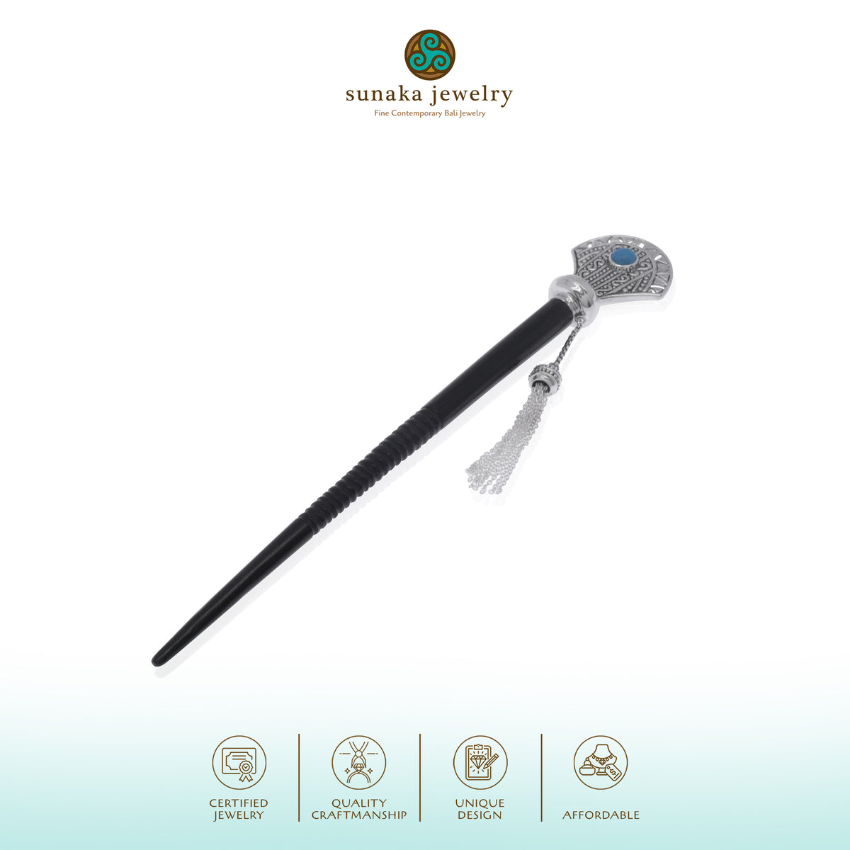 Cucuk Perak Koleksi Bohemian Sterling Silver 925