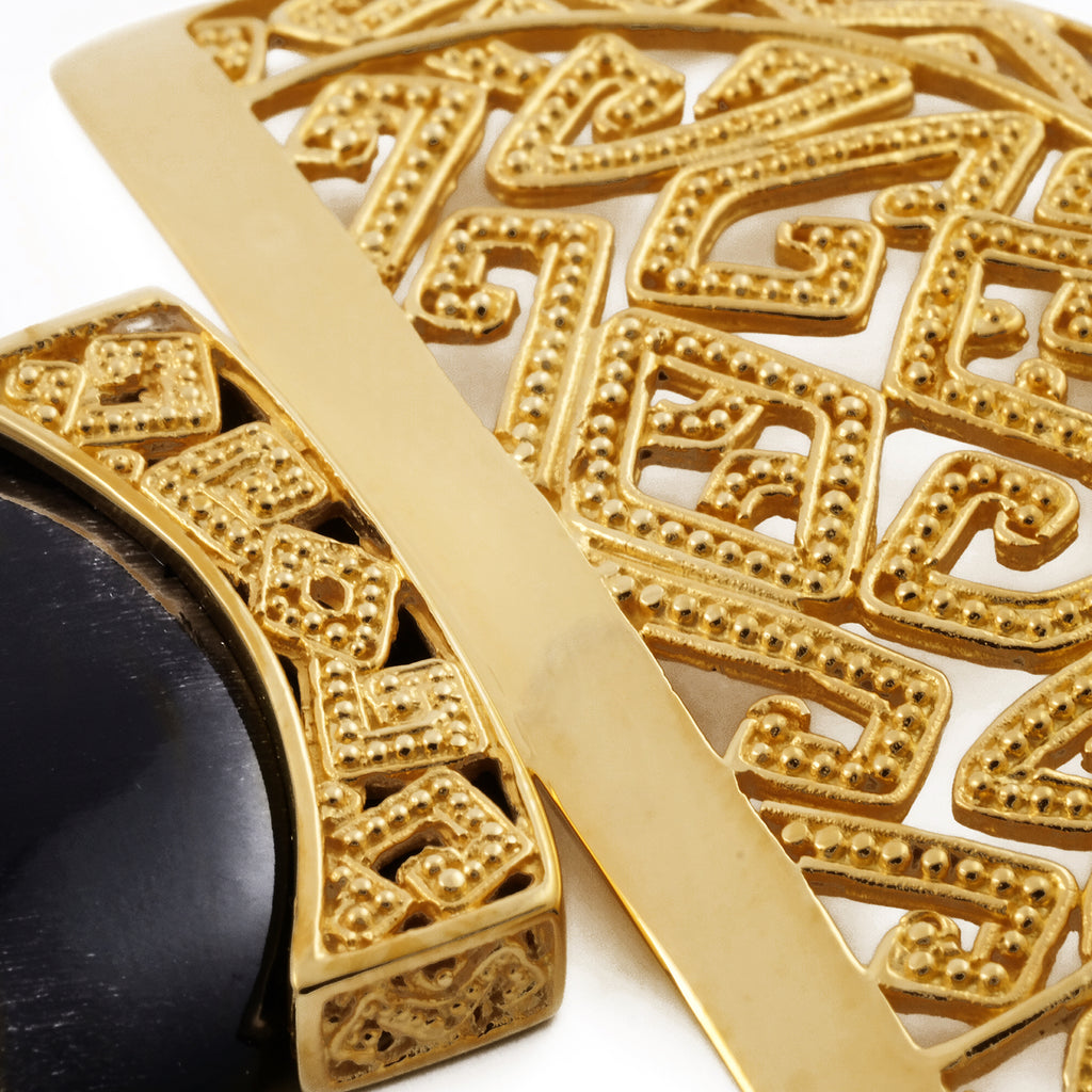925 Silver Brooch Songket Collection Sterling Silver