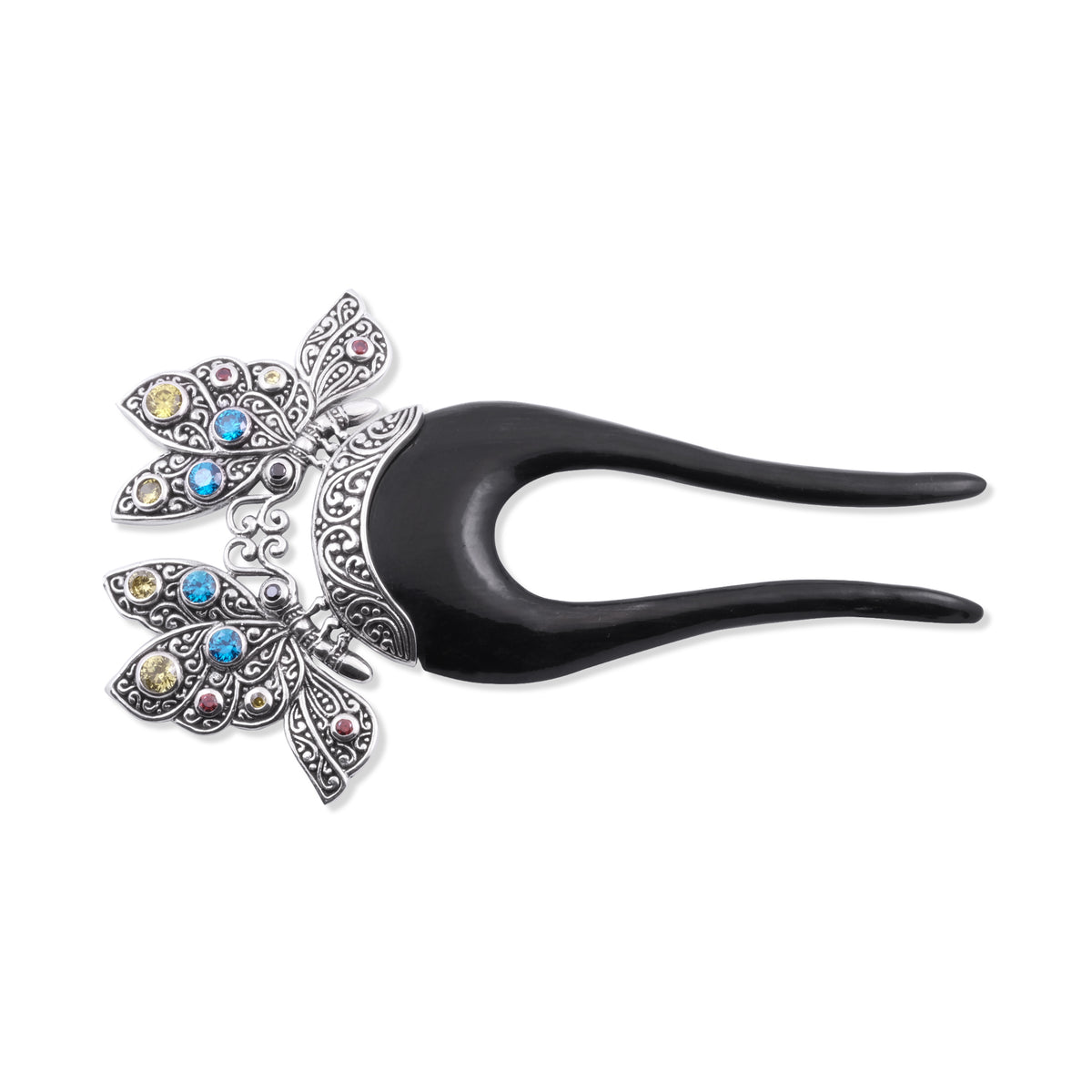 Cucuk Perak Koleksi Kupu Kupu Balinese Hairpiece Sterling Silver 925
