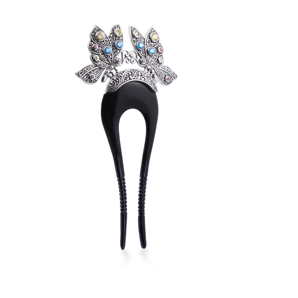 Cucuk Perak Koleksi Kupu Kupu Balinese Hairpiece Sterling Silver 925