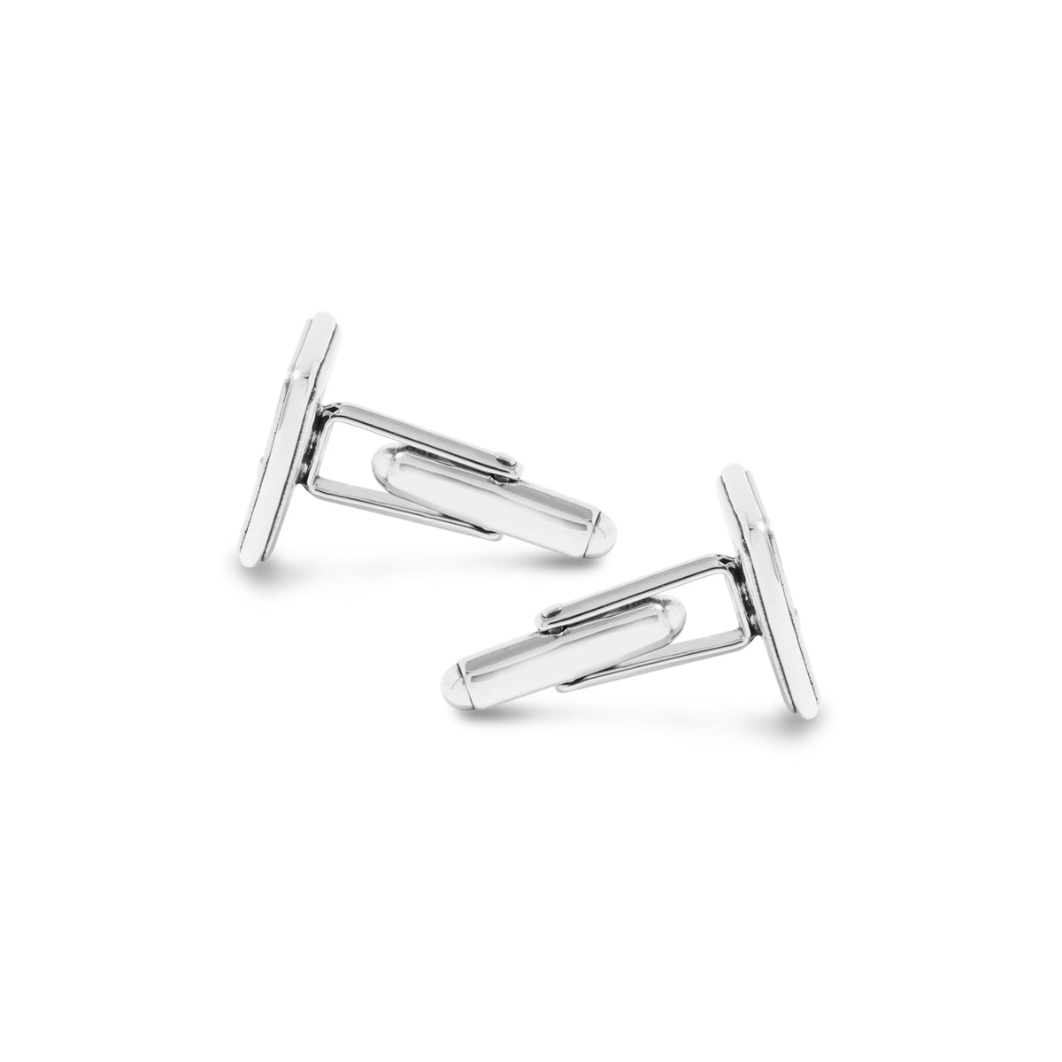 Cufflink Koleksi Kompas Sterling Silver