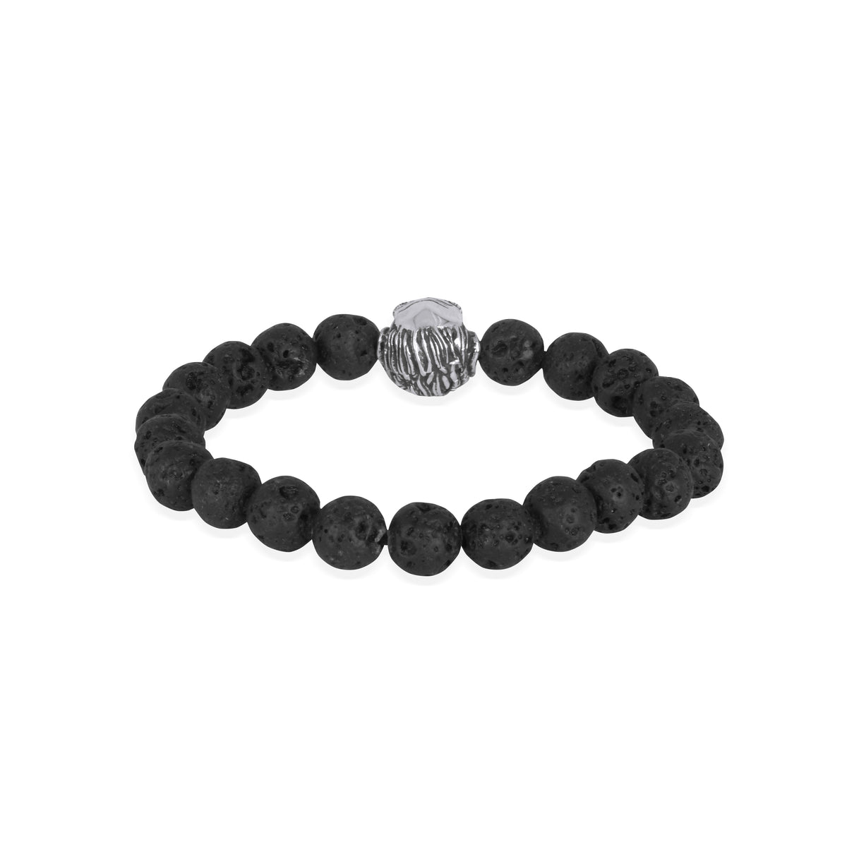 Gelang Perak 925 Koleksi Lava Bead Celuluk Sterling Silver Oksidasi