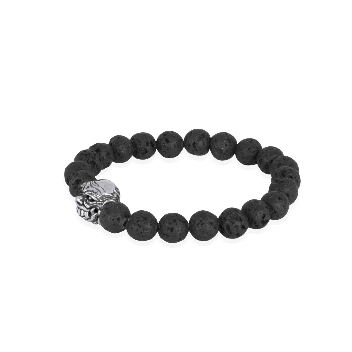 Gelang Perak 925 Koleksi Lava Bead Celuluk Sterling Silver Oksidasi