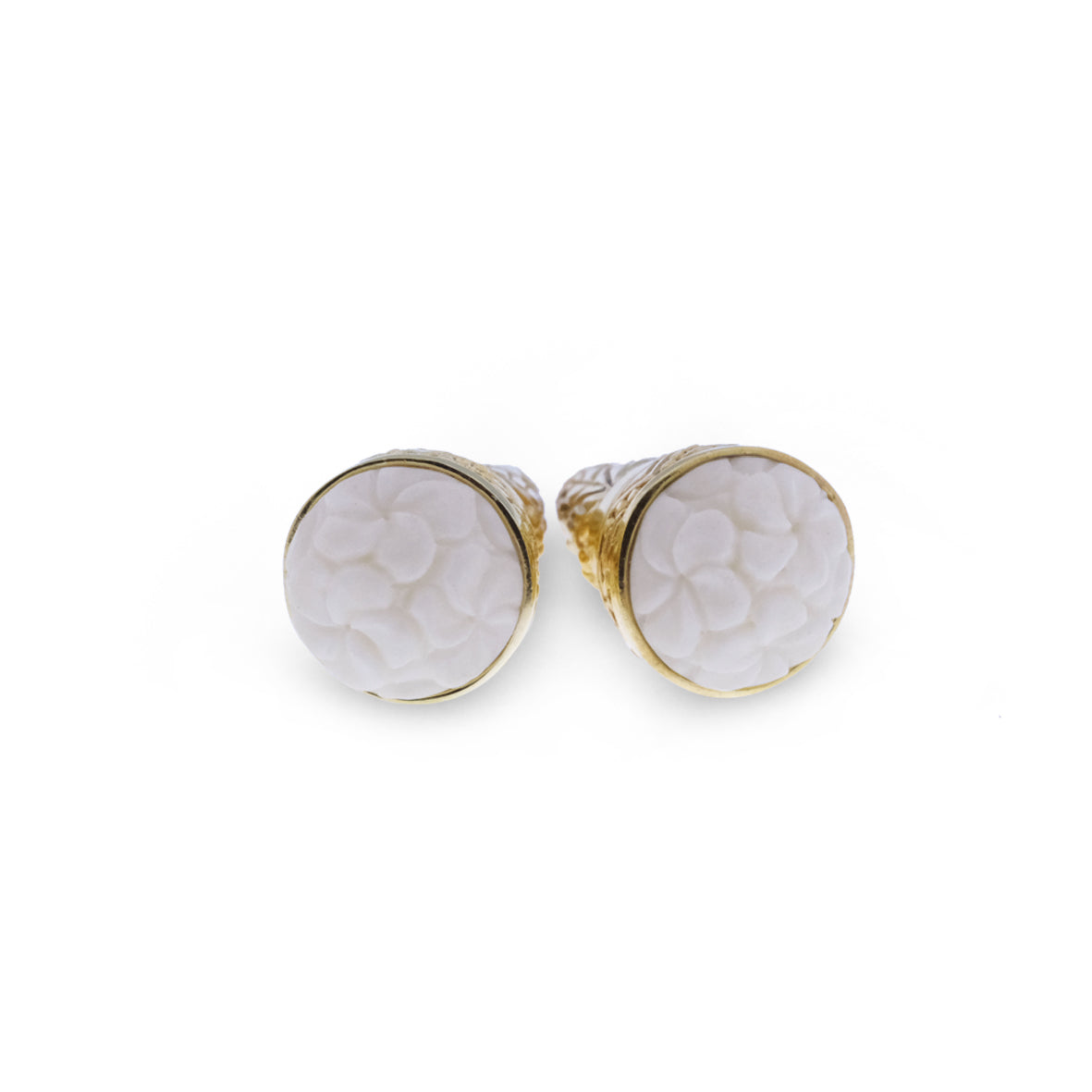 Anting Subeng Perak Koleksi Jepun Sterling Silver 925 Gold Plated