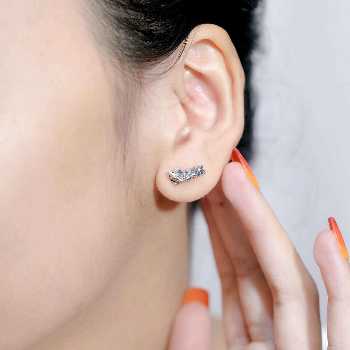 Anting Stud Perak Yamabuki Sterling Silver 925