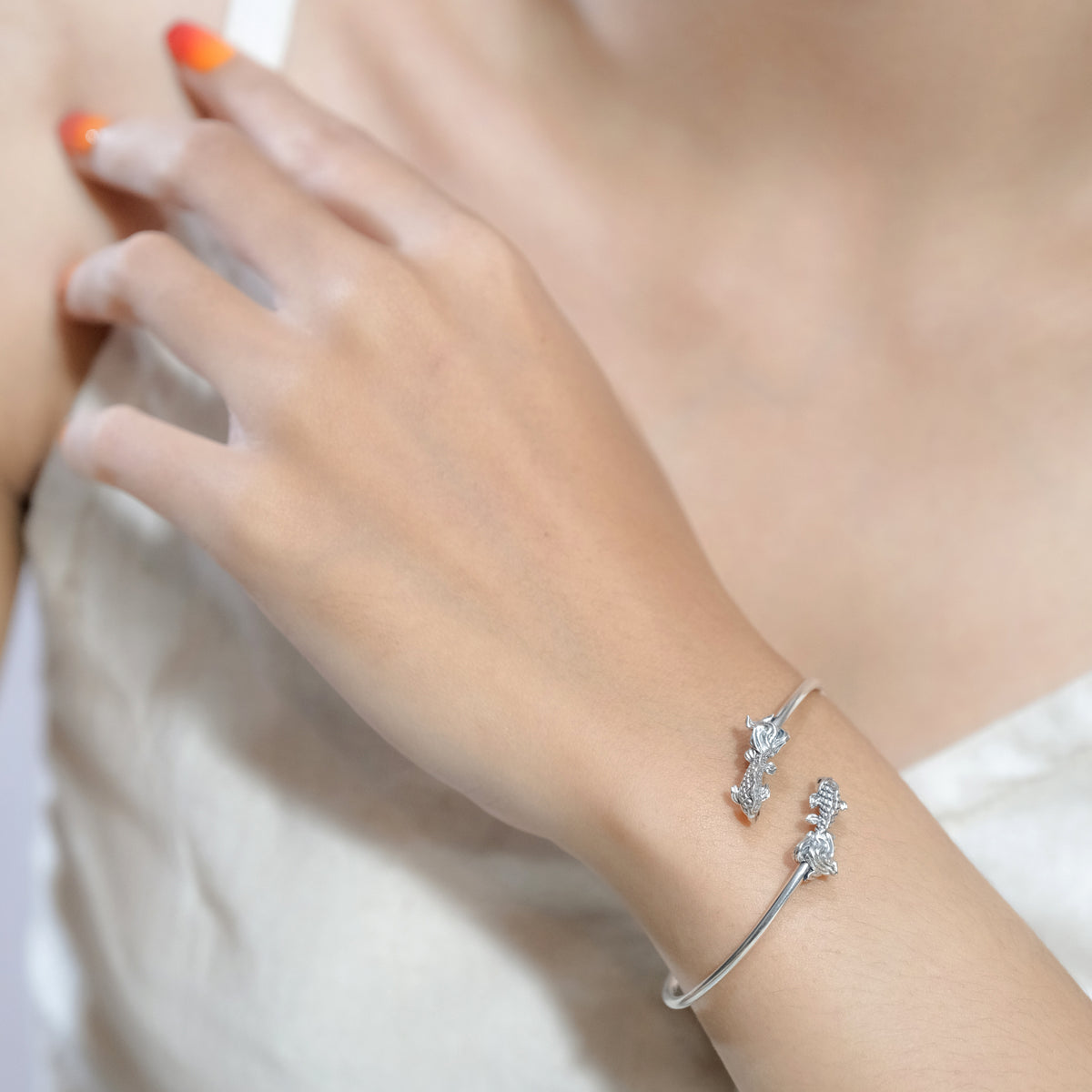 Gelang Bangle Perak Yamabuki Sterling Silver 925