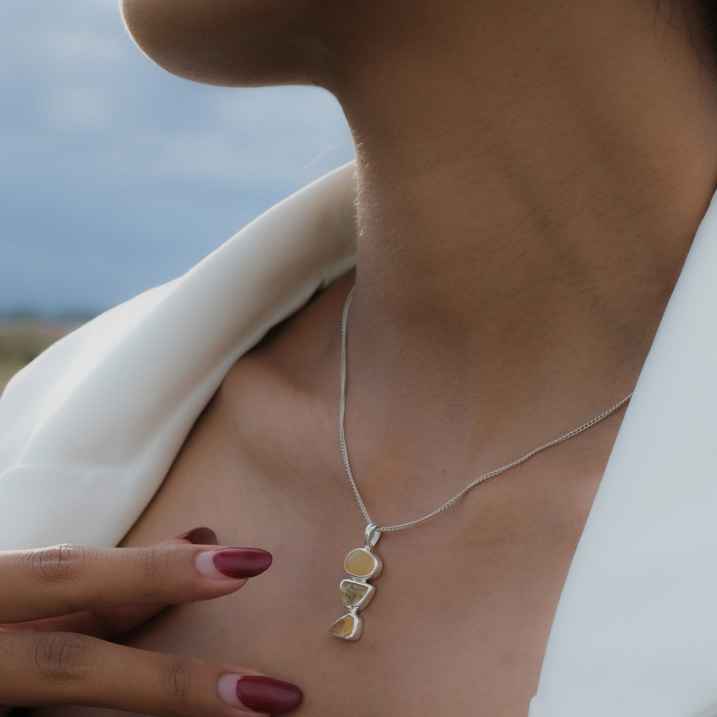 1 Pristine Chakra 925 Silver Necklace