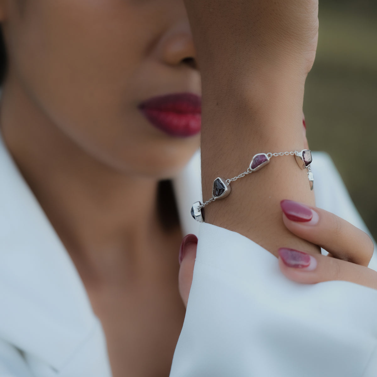 Adjustable Bracelet Pristine Chakra 925 Sterling Silver Collection