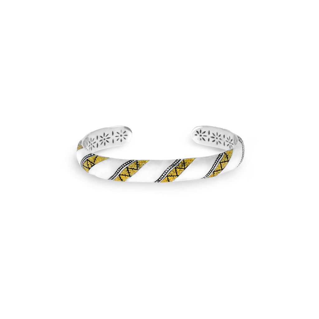 Gelang Perak 925 Koleksi Keong Emas Small Bangle