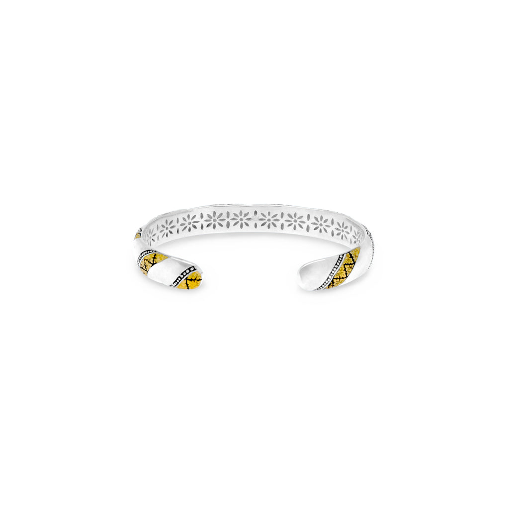 Gelang Perak 925 Koleksi Keong Emas Small Bangle