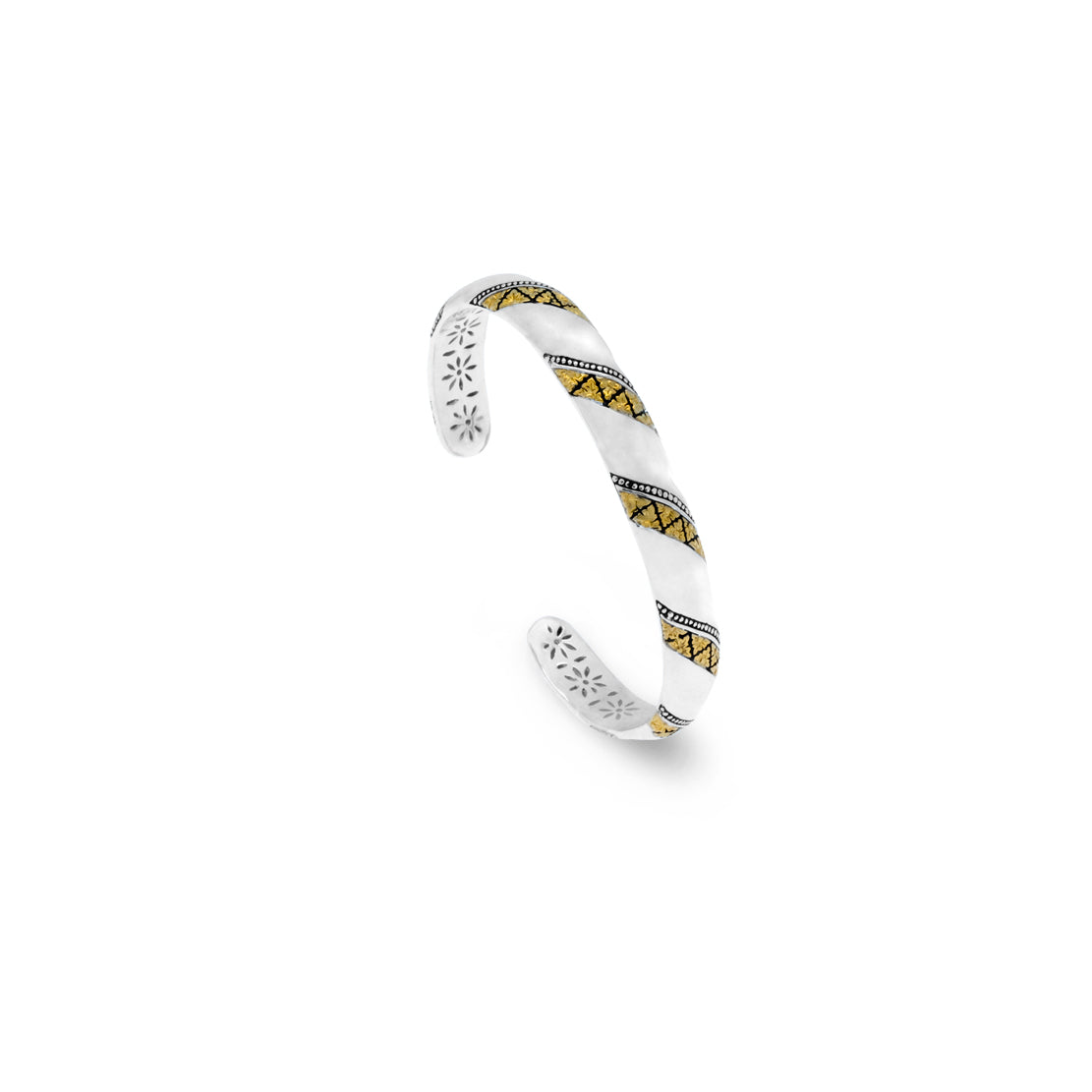 Gelang Perak 925 Koleksi Keong Emas Small Bangle