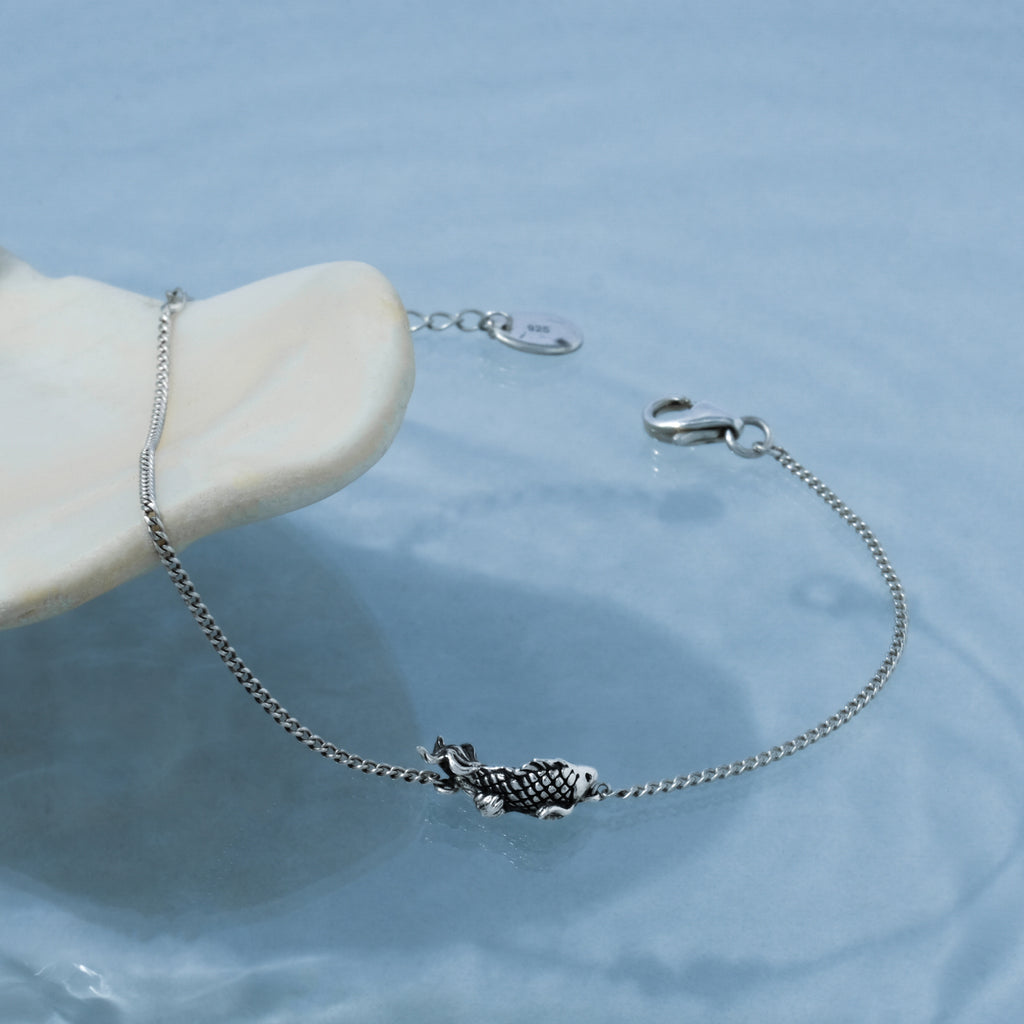 Yamabuki Sterling Silver 925 Chain Bracelet
