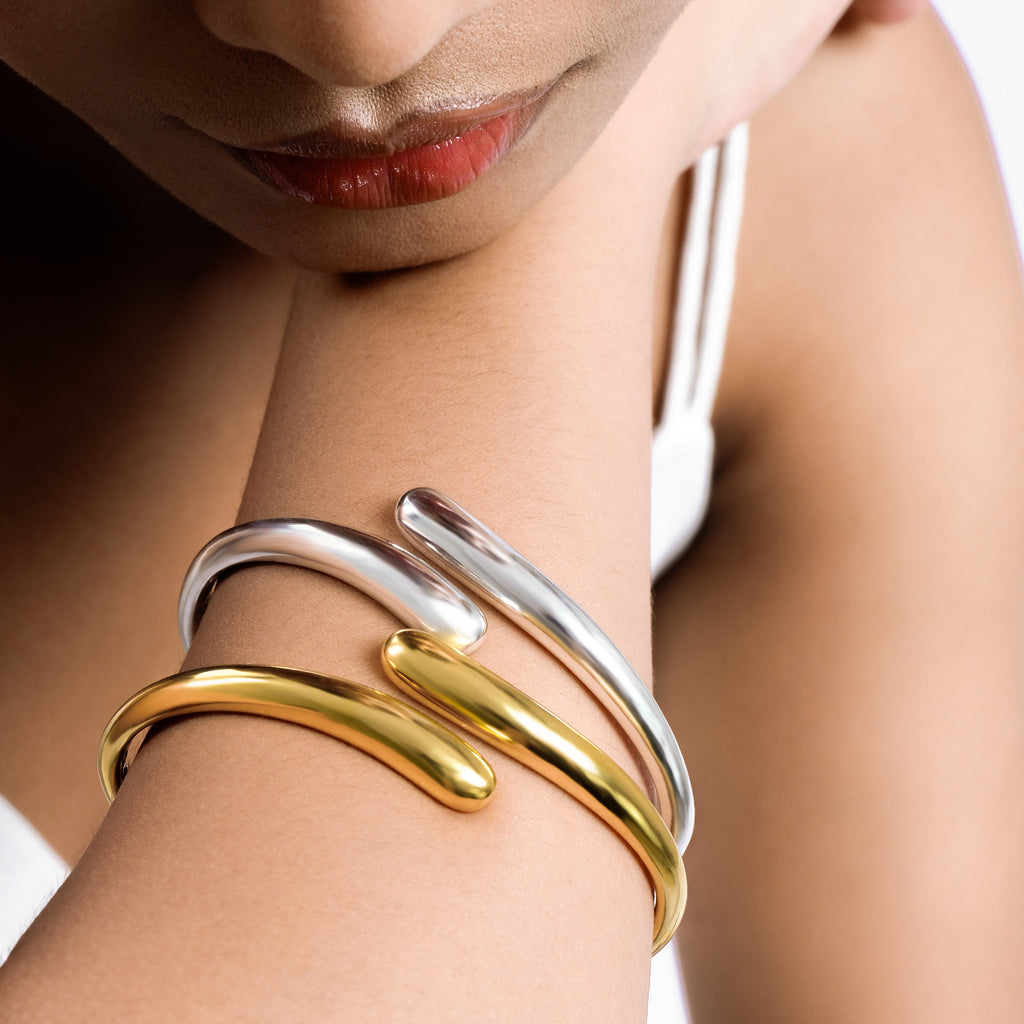 Gelang Bangle Koleksi Elara Drop Sterling Silver 925