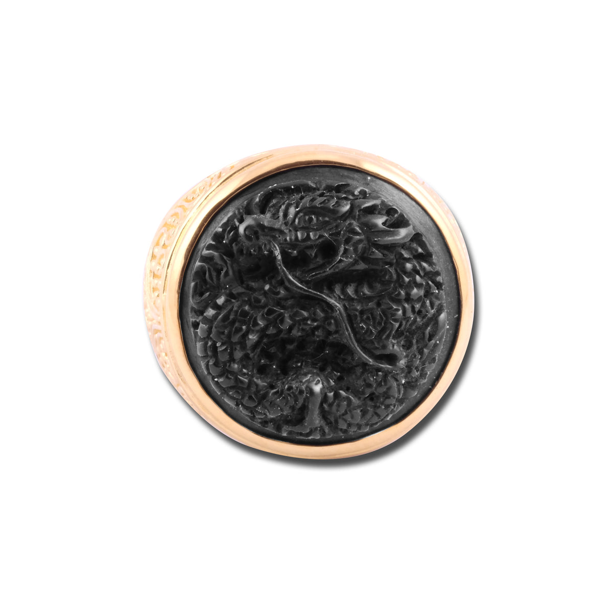 Cincin Koleksi Naga Sterling Silver 925 Gold Plated
