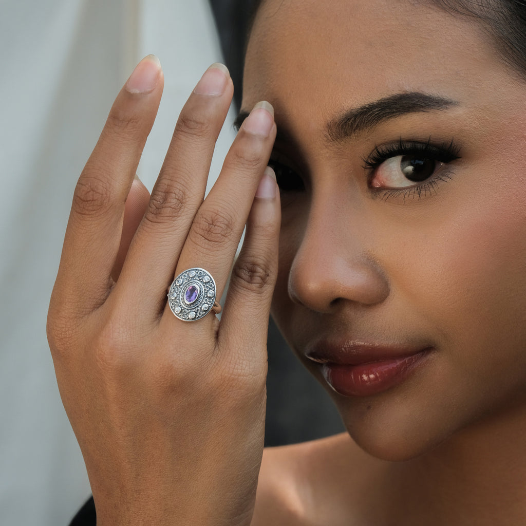 Cincin Cocktail Perak 925 Koleksi Renggana