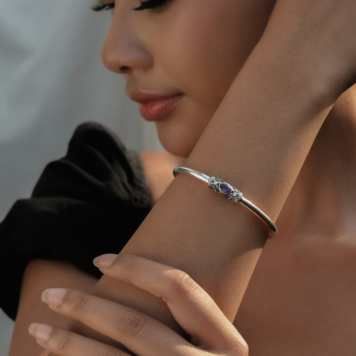 Gelang Bangle Perak 925 Koleksi Renggana