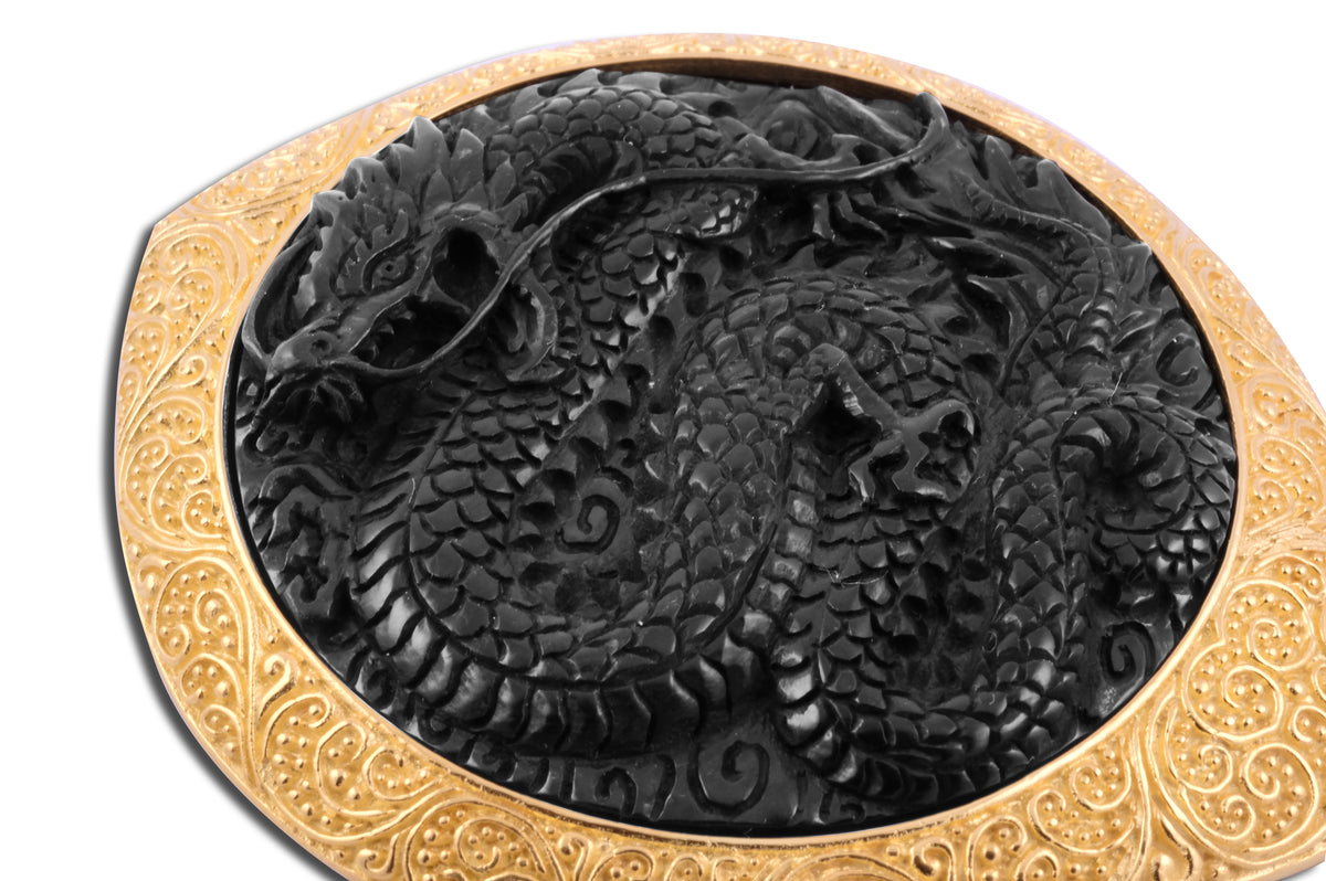 Bros Koleksi Naga Sterling Silver 925 Gold Plated