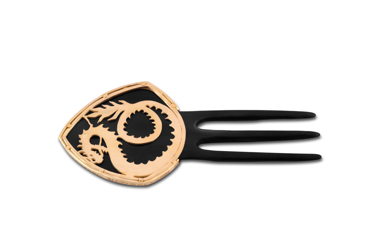 Cucuk Koleksi Naga Sterling Silver 925 Gold Plated