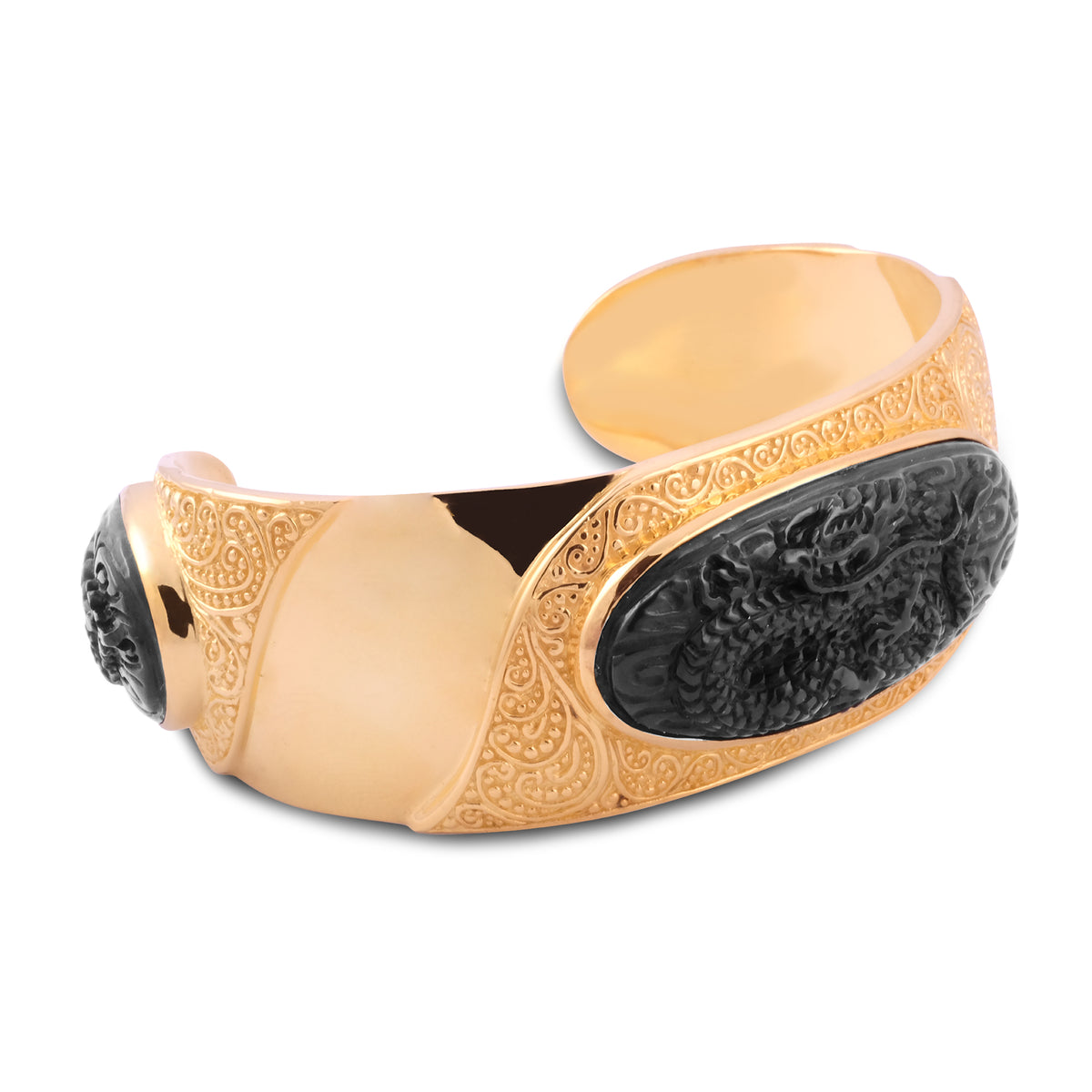 Gelang Koleksi Naga Sterling Silver 925 Gold Plated