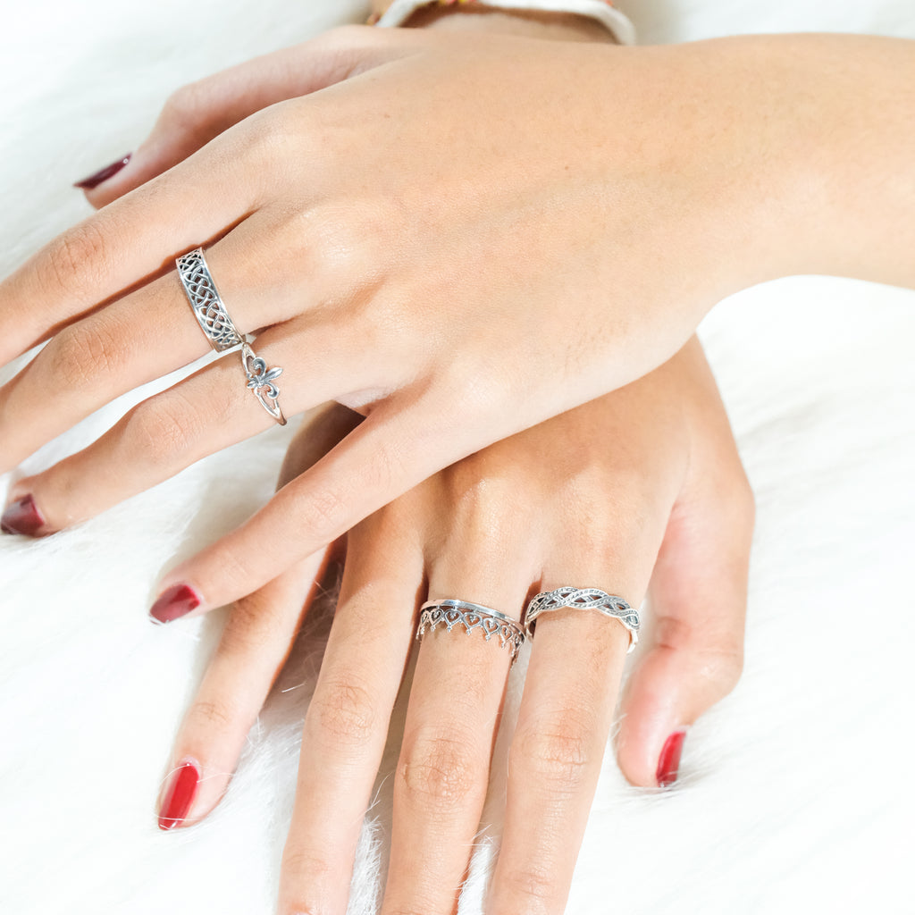 Cincin Silver 925 Wanita Sunaka Jewelry Koleksi Assorted 3
