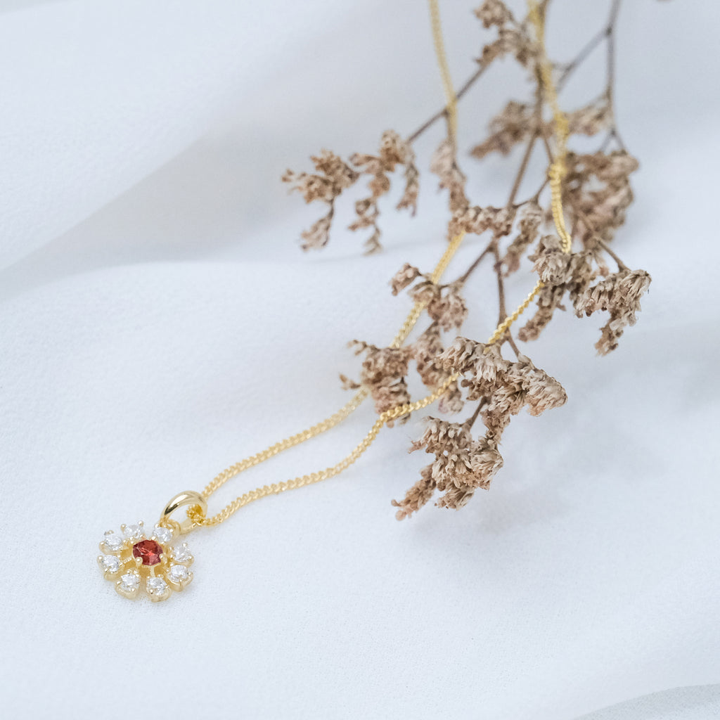 Pendant Koleksi Coreopsis Sterling Silver 925 Gold Plated