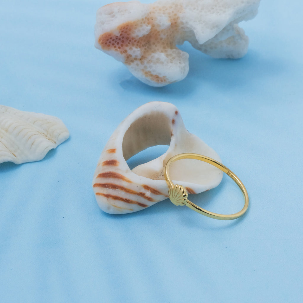 Shell Collection 925 Sterling Silver Ring