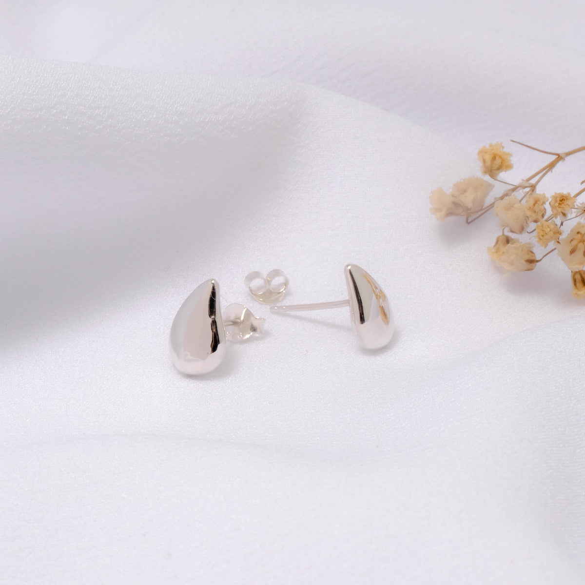 Anting Stud Koleksi Elara Drop Sterling Silver 925