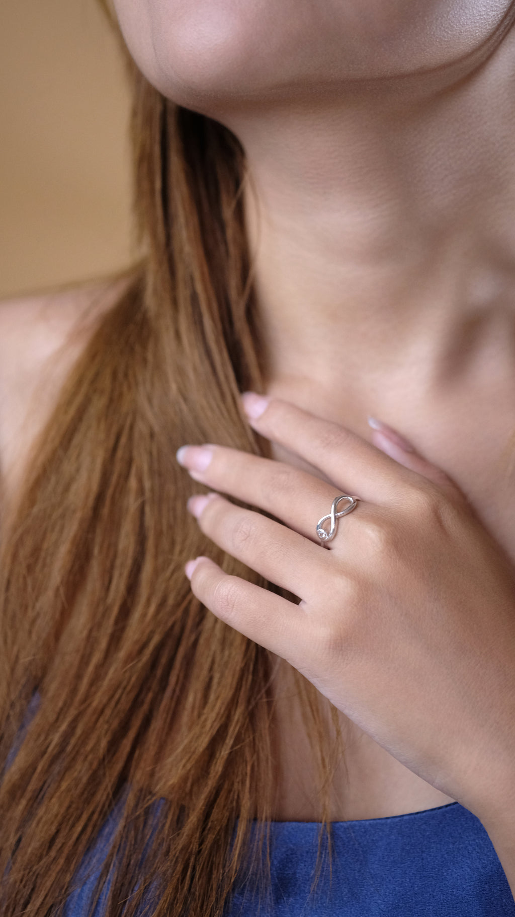 Cincin Koleksi Infinity Sterling Silver 925