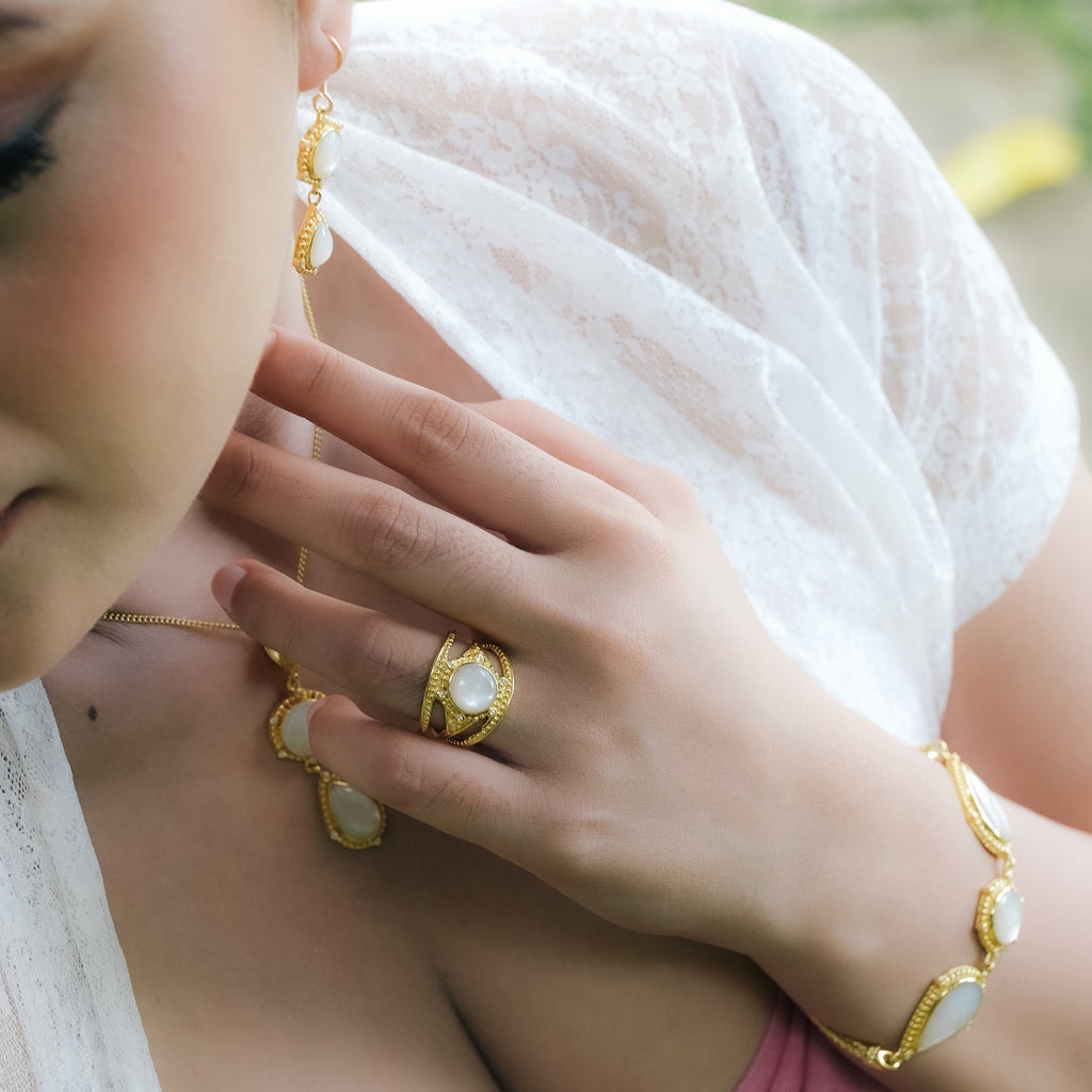 Cincin Cocktail Perak 925 Koleksi Candra Kirana