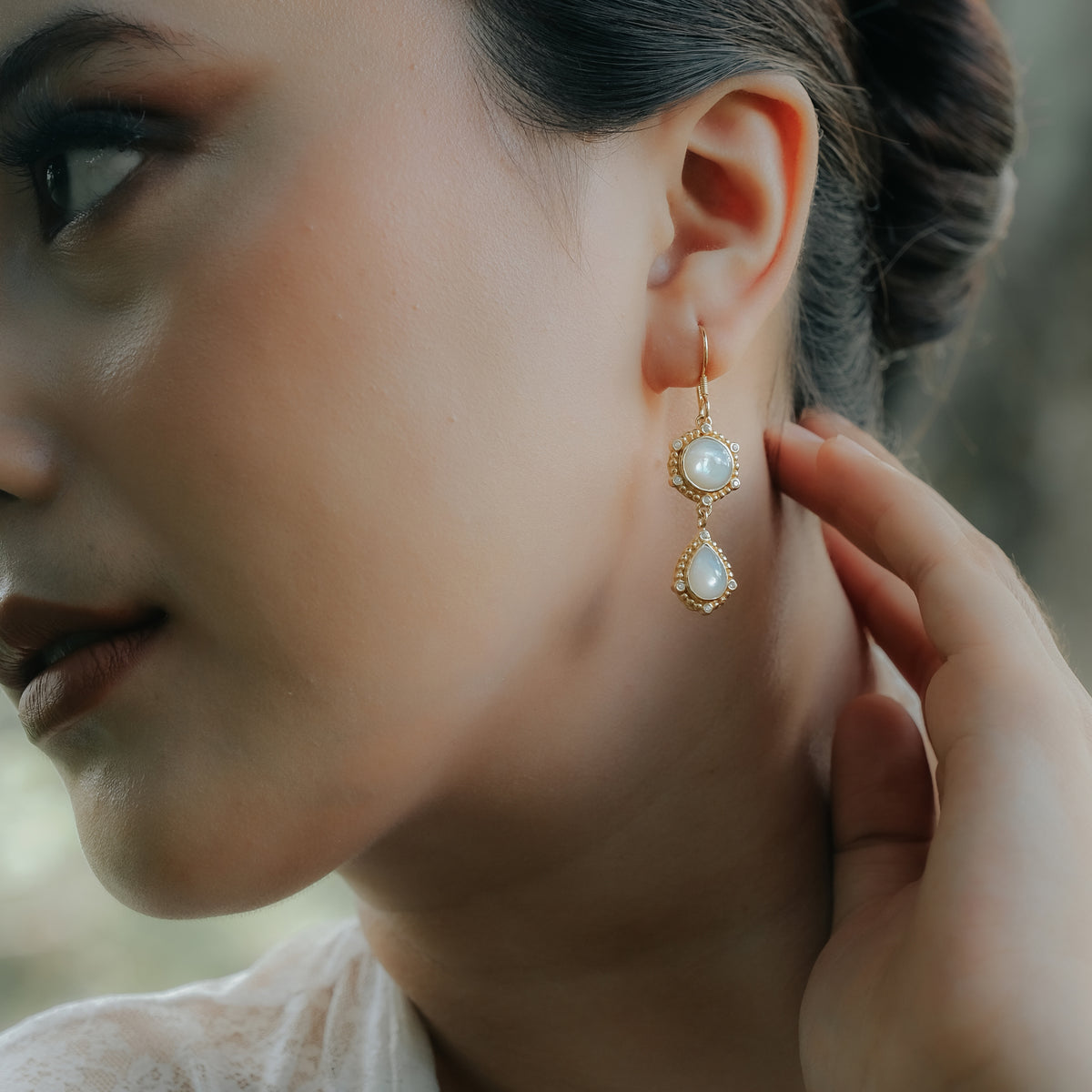Anting Dangling Perak 925 Koleksi Candra Kirana