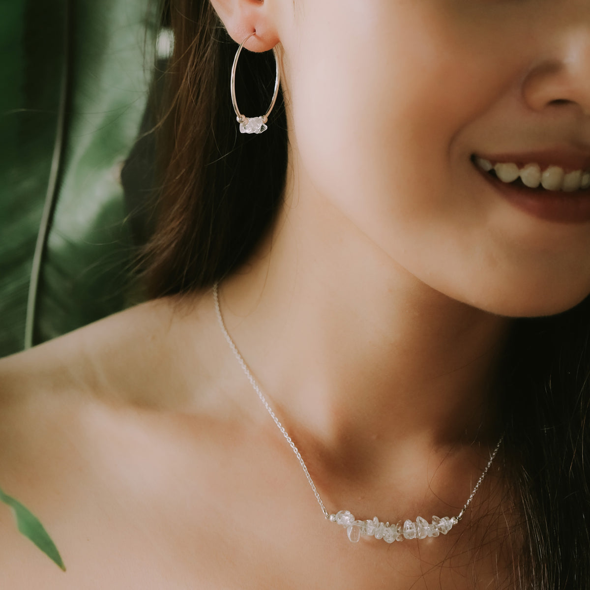 Anting Hoop Koleksi Aura Sterling Silver 925