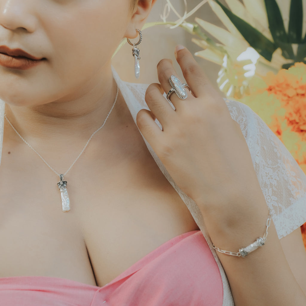 Cincin Perak 925 Koleksi Biwa