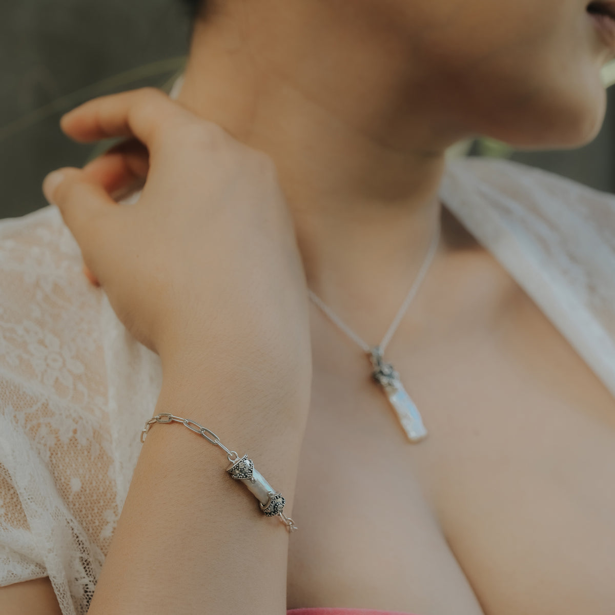 Gelang Perak 925 Koleksi Biwa