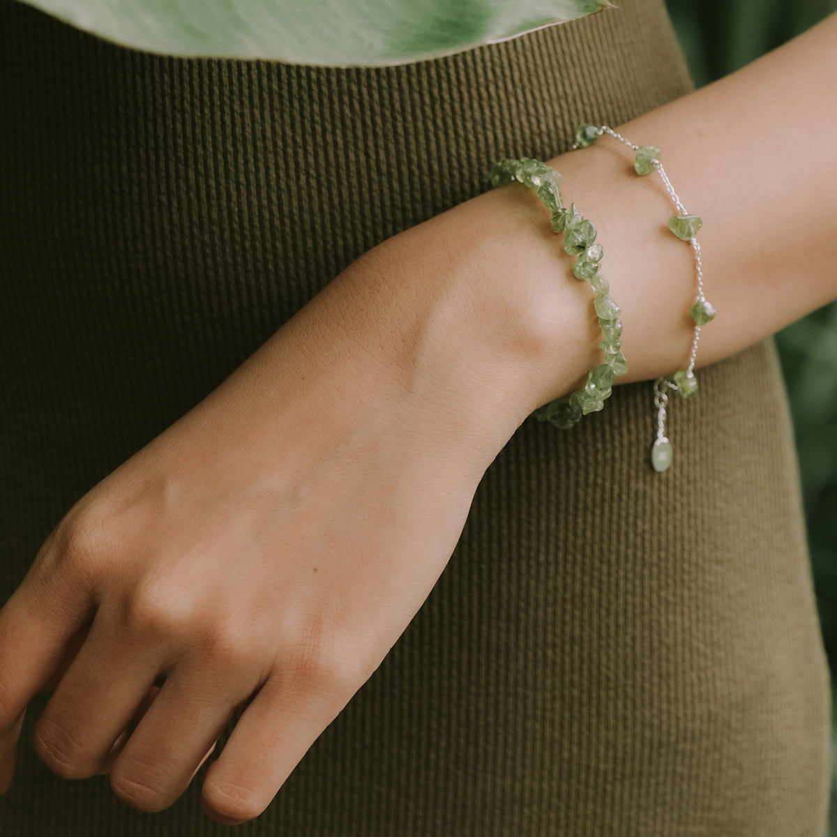 Gelang Full Bead Koleksi Aura Sterling Silver 925