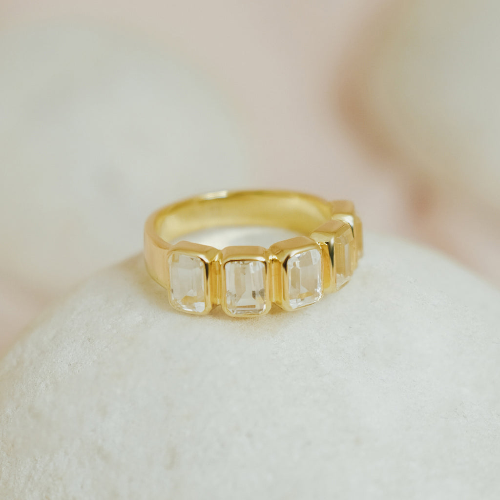 Cincin 5 Perak 925 Koleksi Brillo