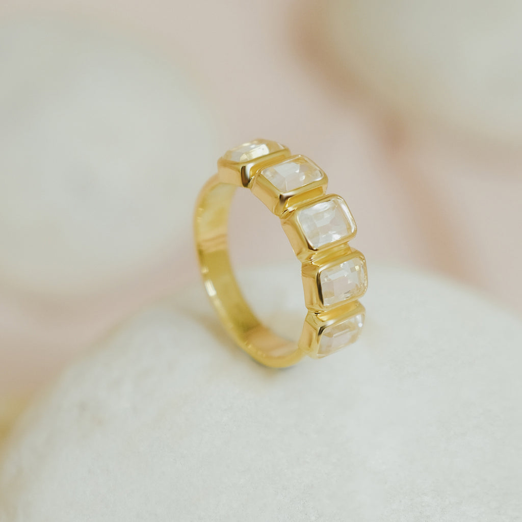 Cincin 5 Perak 925 Koleksi Brillo