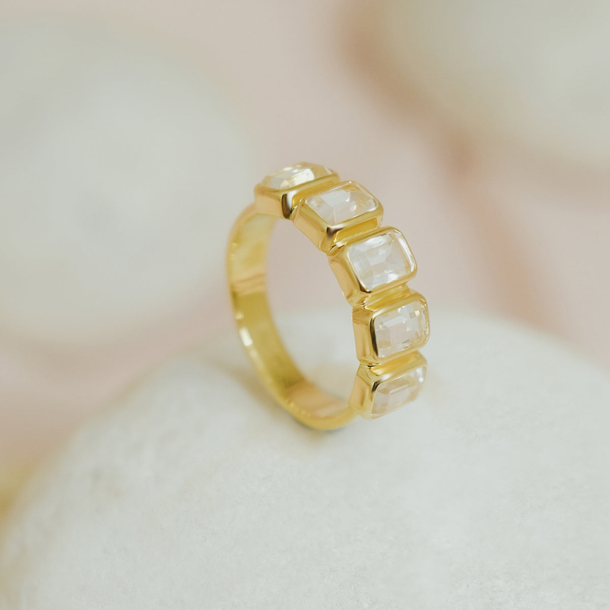Cincin 5 Perak 925 Koleksi Brillo