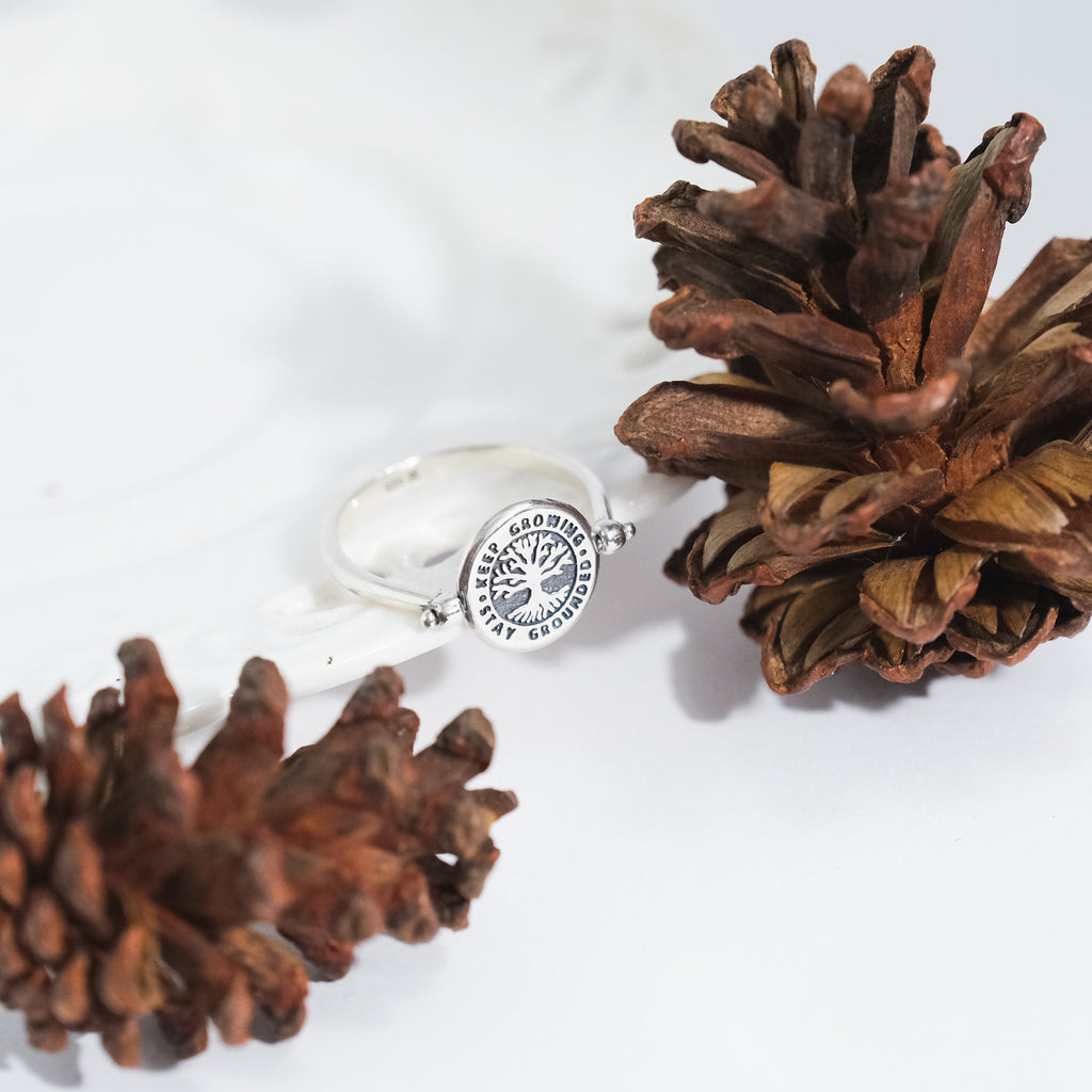 Cincin Putar Perak 925 Koleksi Tree Of Life New Design