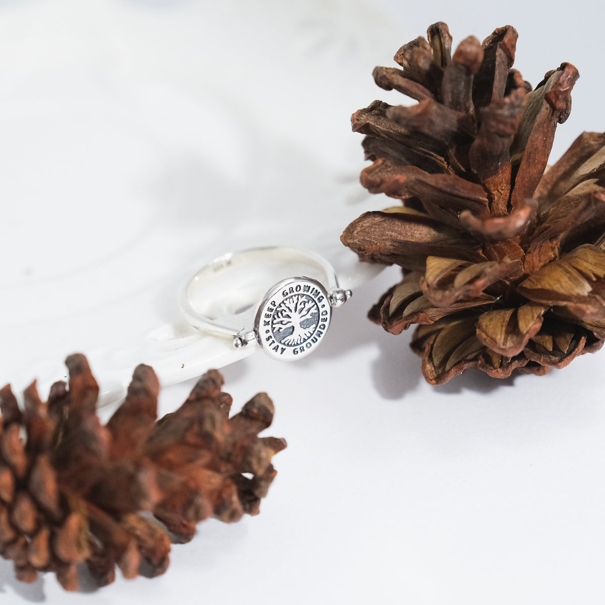 Cincin Putar Perak 925 Koleksi Tree Of Life New Design