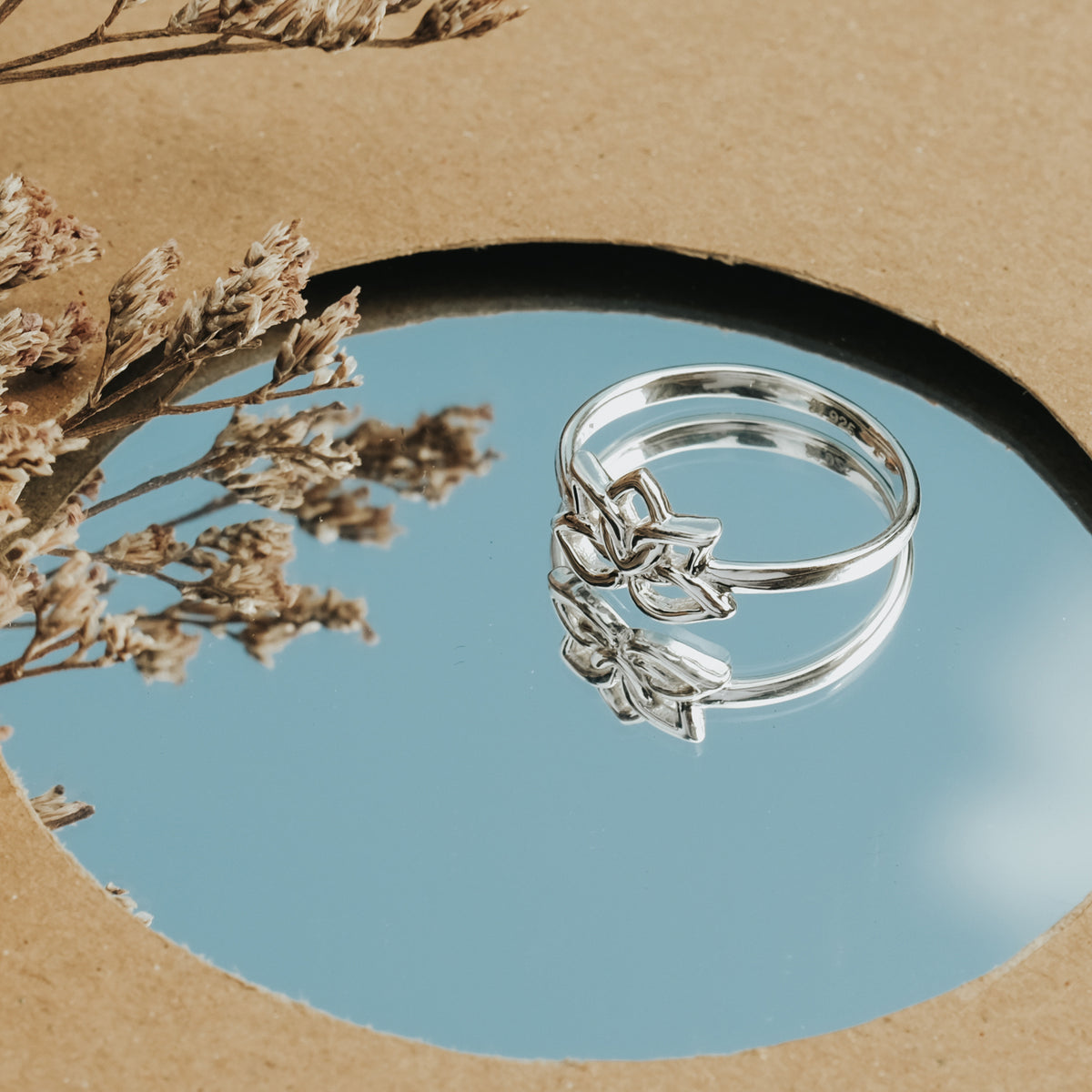 Water Lily Collection Sterling Silver Ring