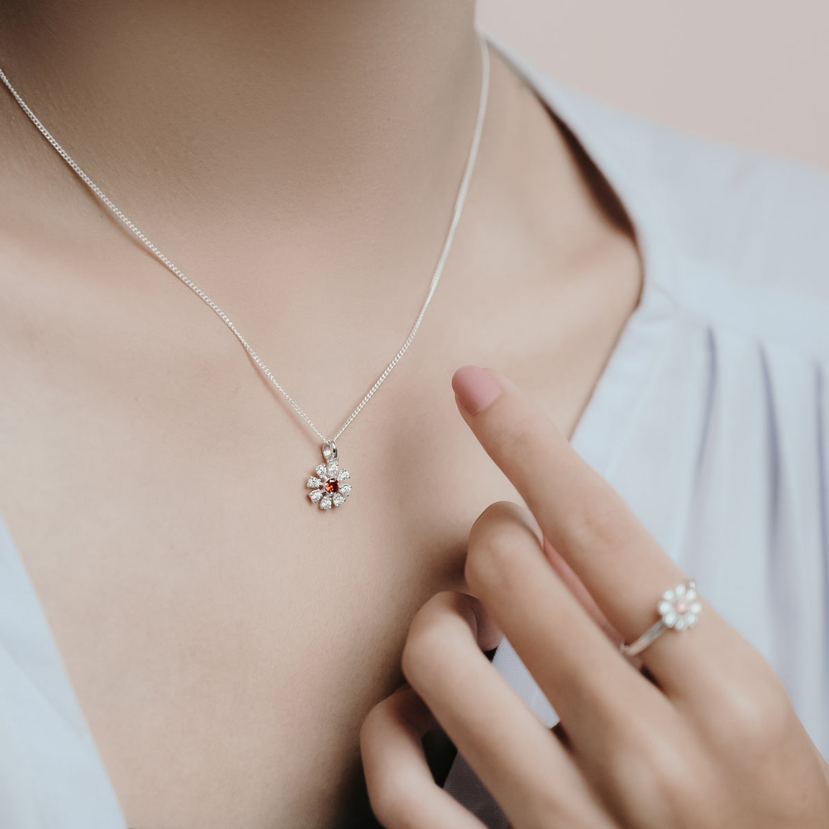 Pendant Koleksi Coreopsis Sterling Silver 925