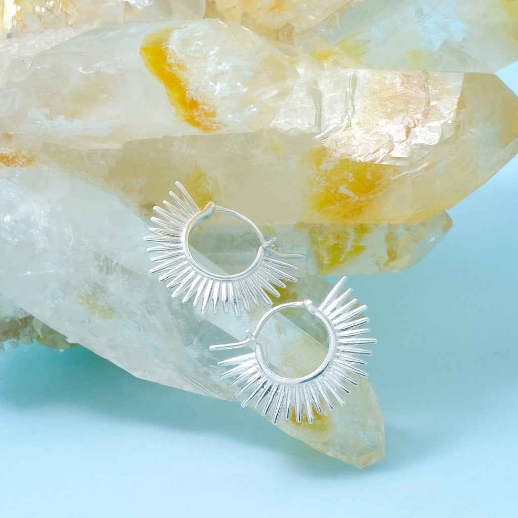 Anting Koleksi Sunburn Sterling Silver 925