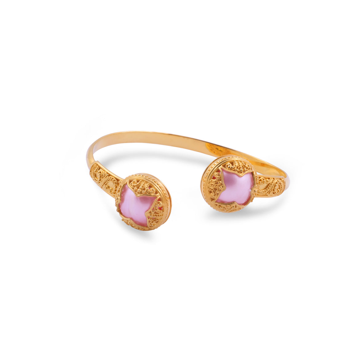 Gelang Cuff Perak 925 Koleksi Padma Acala