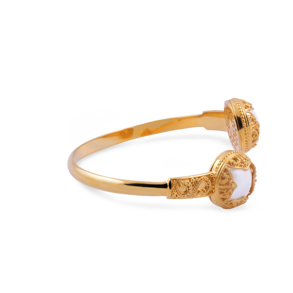 Gelang Cuff Perak 925 Koleksi Padma Acala