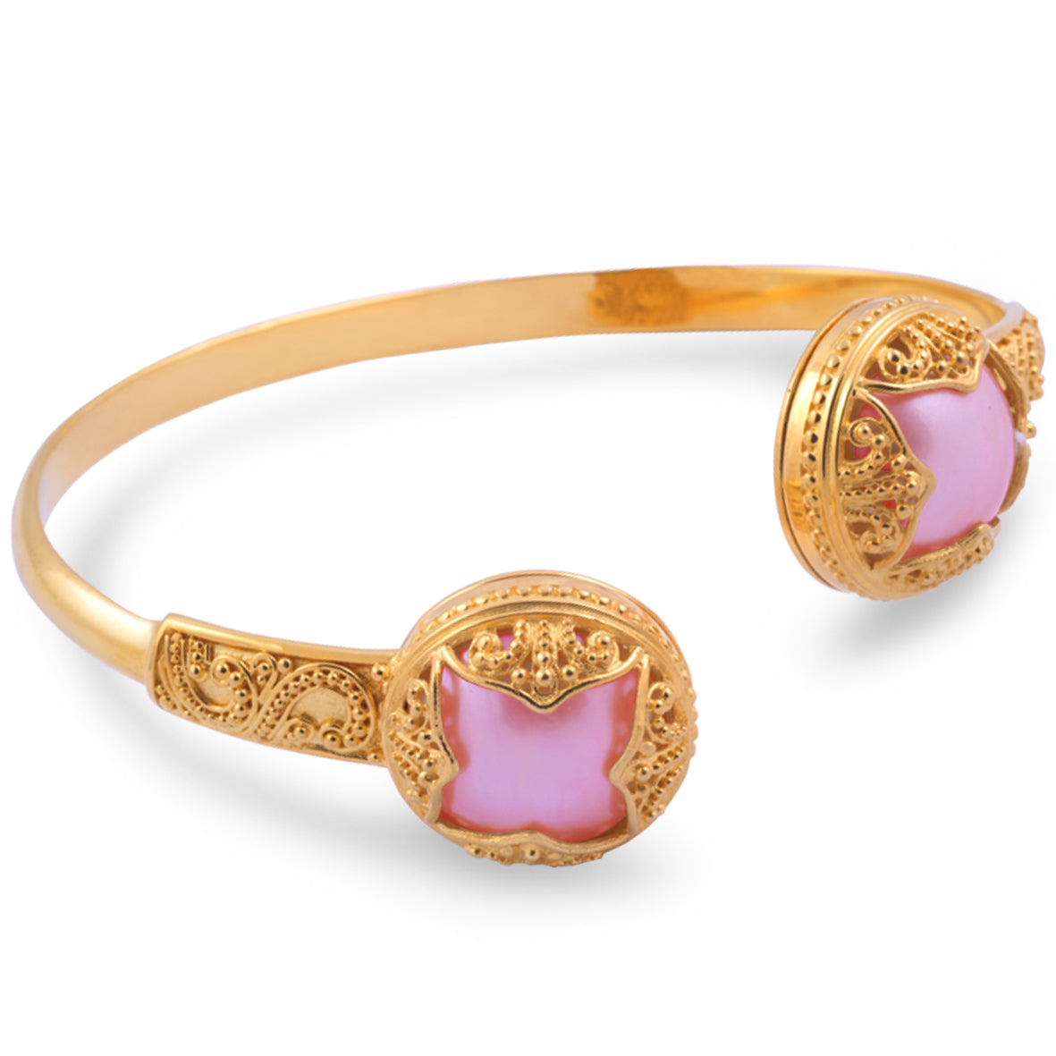 Gelang Cuff Perak 925 Koleksi Padma Acala